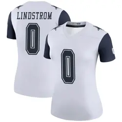 Nike Alec Lindstrom Dallas Cowboys Legend White Color Rush Jersey - Women's