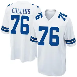 Nike Aviante Collins Dallas Cowboys Game White Jersey - Youth