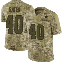 Nike Bill Bates Dallas Cowboys Limited Camo 2018 Salute to Service Jersey - Youth