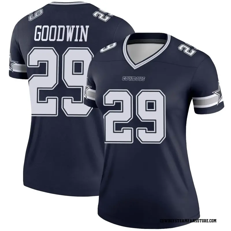 Nike C.J. Goodwin Dallas Cowboys Legend Navy Jersey - Women's