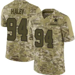 Nike Charles Haley Dallas Cowboys Limited Camo 2018 Salute to Service Jersey - Youth