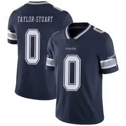 Nike Isaac Taylor-Stuart Dallas Cowboys Limited Navy Team Color Vapor Untouchable Jersey - Men's