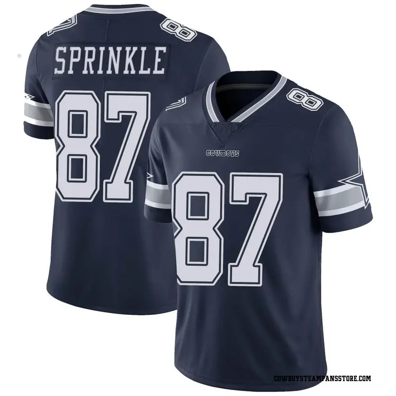 Nike Jeremy Sprinkle Dallas Cowboys Limited Navy Team Color Vapor Untouchable Jersey - Youth