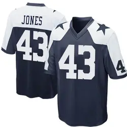Nike Joe Jones Dallas Cowboys Game Navy Blue Throwback Jersey - Youth