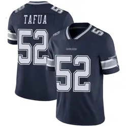 Nike Mika Tafua Dallas Cowboys Limited Navy Team Color Vapor Untouchable Jersey - Youth