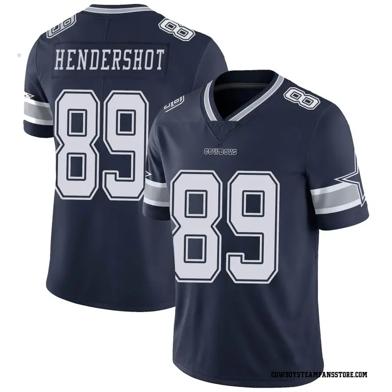 Nike Peyton Hendershot Dallas Cowboys Limited Navy Team Color Vapor Untouchable Jersey - Youth