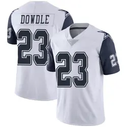 Nike Rico Dowdle Dallas Cowboys Limited White Color Rush Vapor Untouchable Jersey - Men's