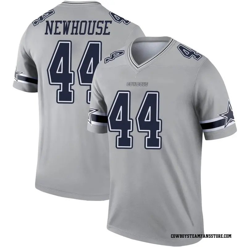 Nike Robert Newhouse Dallas Cowboys Legend Gray Inverted Jersey - Youth
