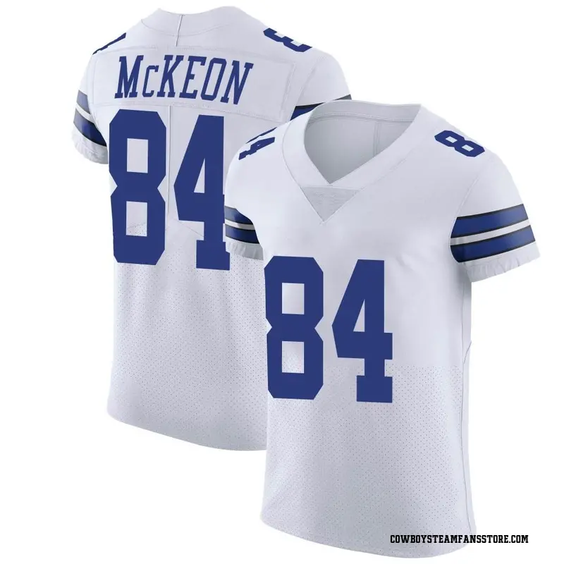 Nike Sean McKeon Dallas Cowboys Elite White Vapor Untouchable Jersey - Men's