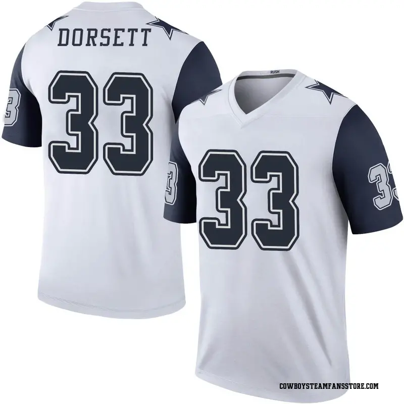Nike Tony Dorsett Dallas Cowboys Legend White Color Rush Jersey - Youth