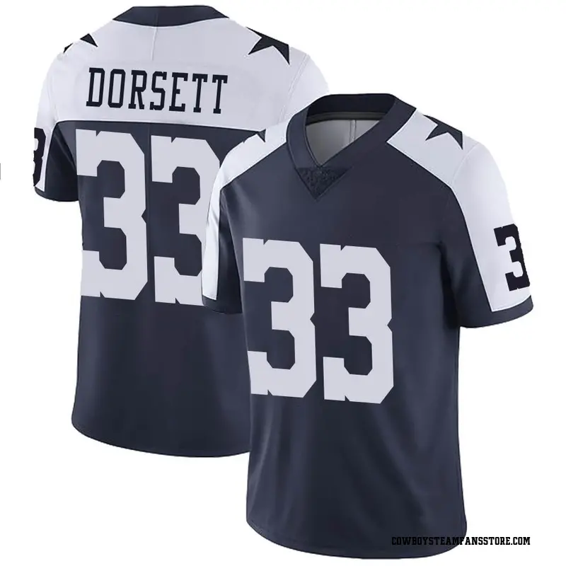 Nike Tony Dorsett Dallas Cowboys Limited Navy Alternate Vapor Untouchable Jersey - Men's